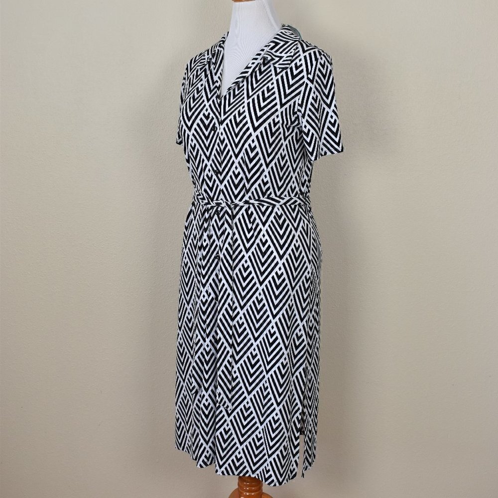 Stitch Fix Leota Alanna Knit Shirt Dress NEW - Picture 4 of 9